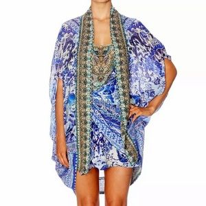Camilla Franks Open Front Cardi Cape Kimono Robe Guardian Of Secrets White Lotus